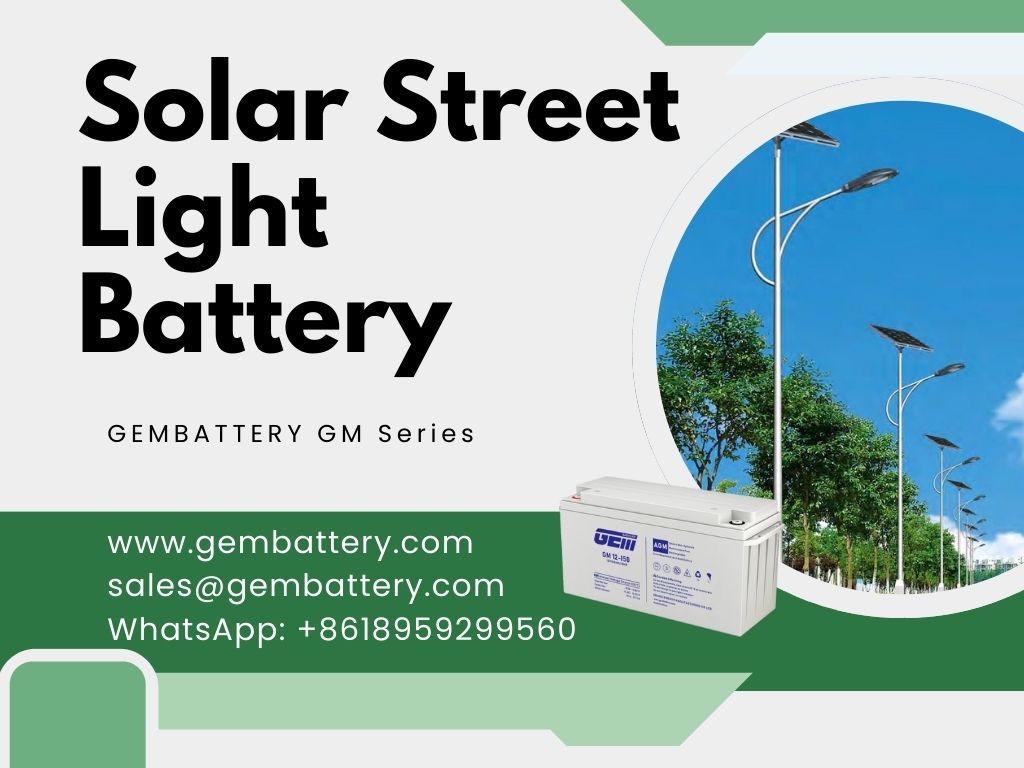 solar street light battery