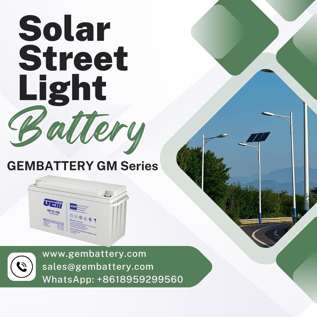 solar street light battery