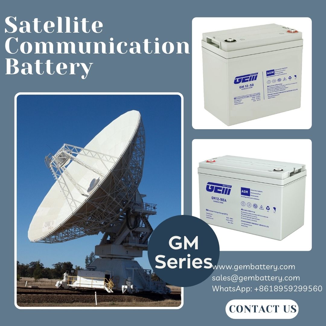 satellite communication battery