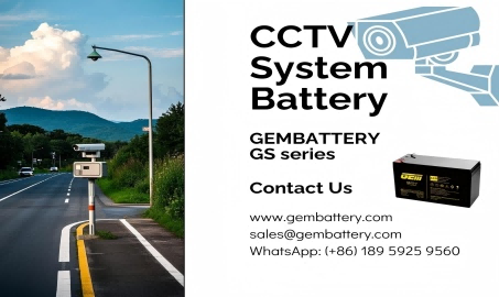 優れた耐久性、長寿命、メンテナンスのしやすさ！GEMBATTERY CCTVバッテリー