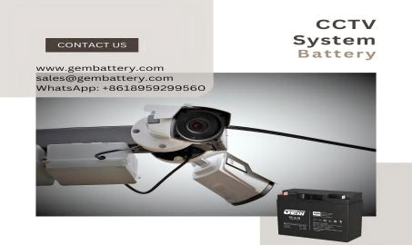 GEMBATTERY GS シリーズ CCTV バッテリー: 家庭用および商業用セキュリティのための賢い選択