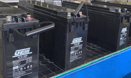 長寿命フロント端子ゲルバッテリー GF12-105G(12V105AH)