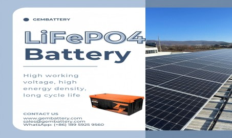 GEMBATTERY Lifepo4バッテリー：新たなエネルギー領域を切り開く