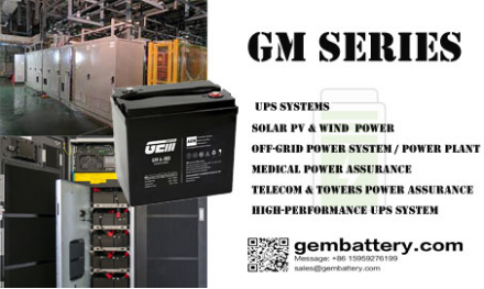 GEM I GM シリーズ バッテリー: 電力ニーズに対応
        